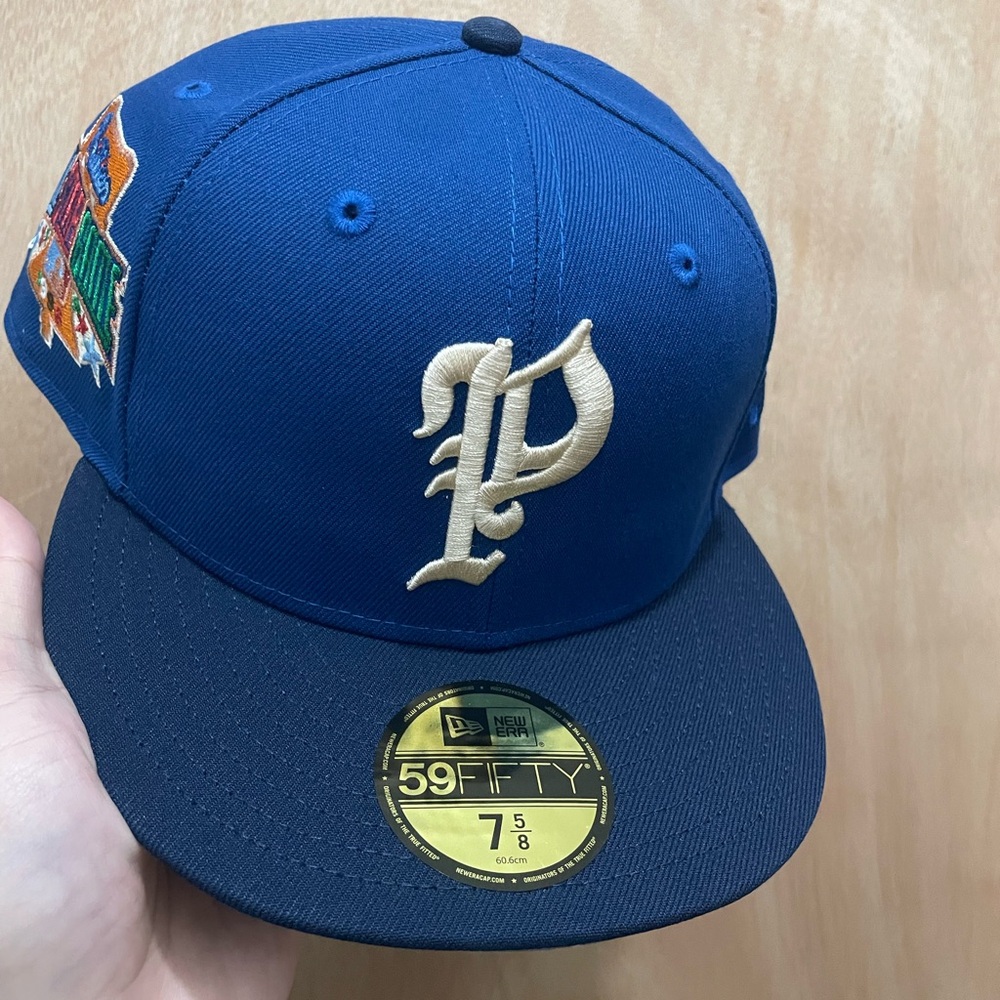 Hat club Wilder fitteds Philadelphia Phillies size 7 5/8 pan de Muerto Phillies